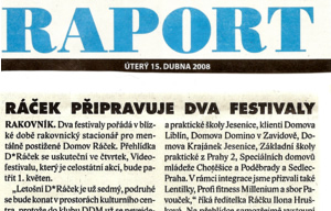 Raport - 15.4.2008